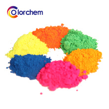 Pó fluorescente do pigmento da resina microscópica para o couro, revestimento, papel da pintura